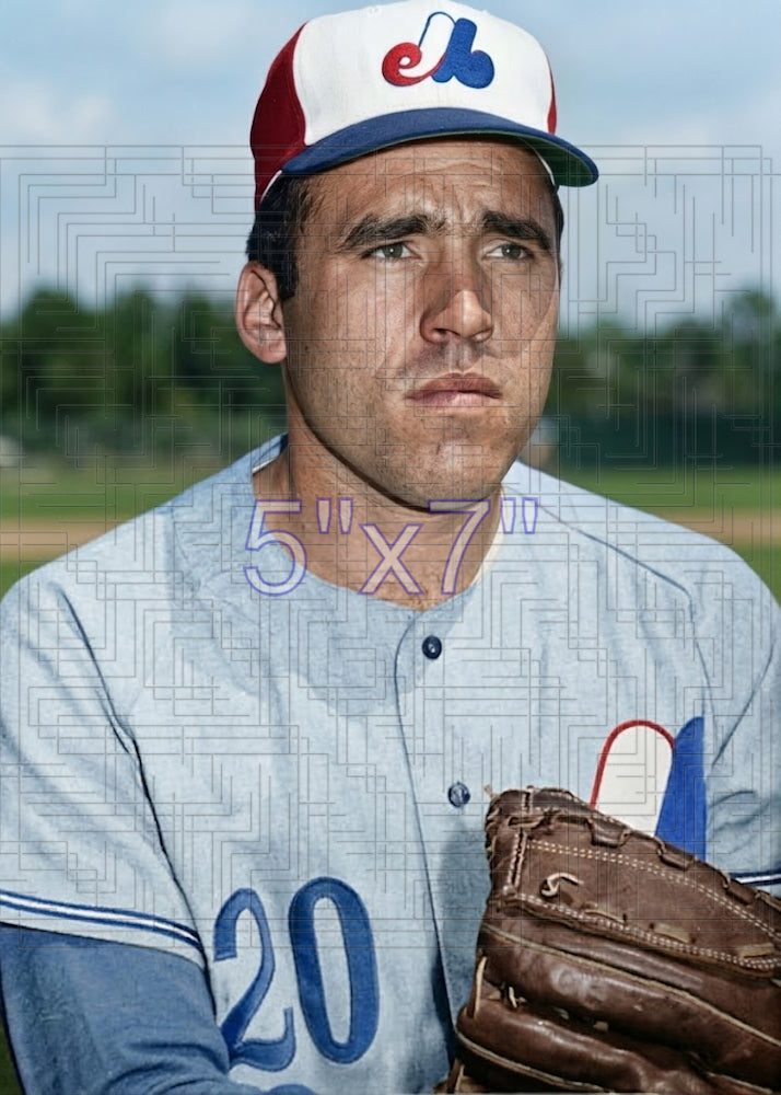 Steve Shea - 1969 Montreal Expos - choose a size & style
