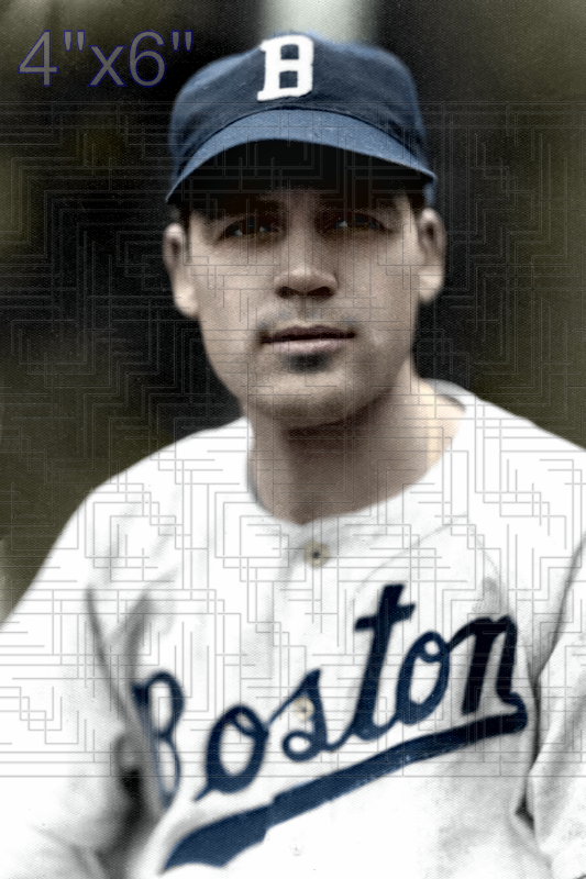 Steve Shemo - 1944 Boston Braves - choose a size & style