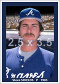 Steve Shields - 1985 Atlanta Braves - choose a size & style