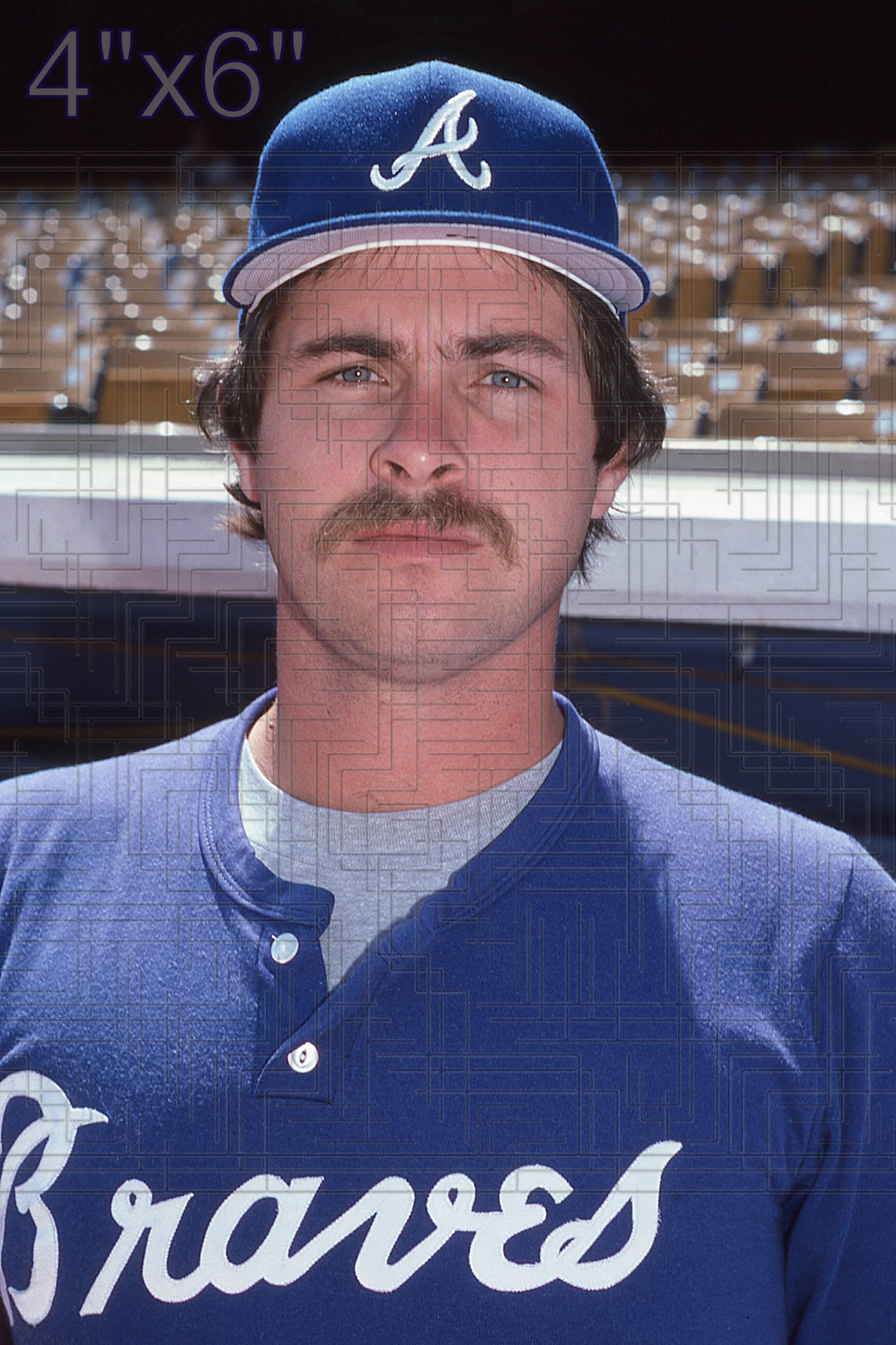 Steve Shields - 1985 Atlanta Braves - choose a size & style