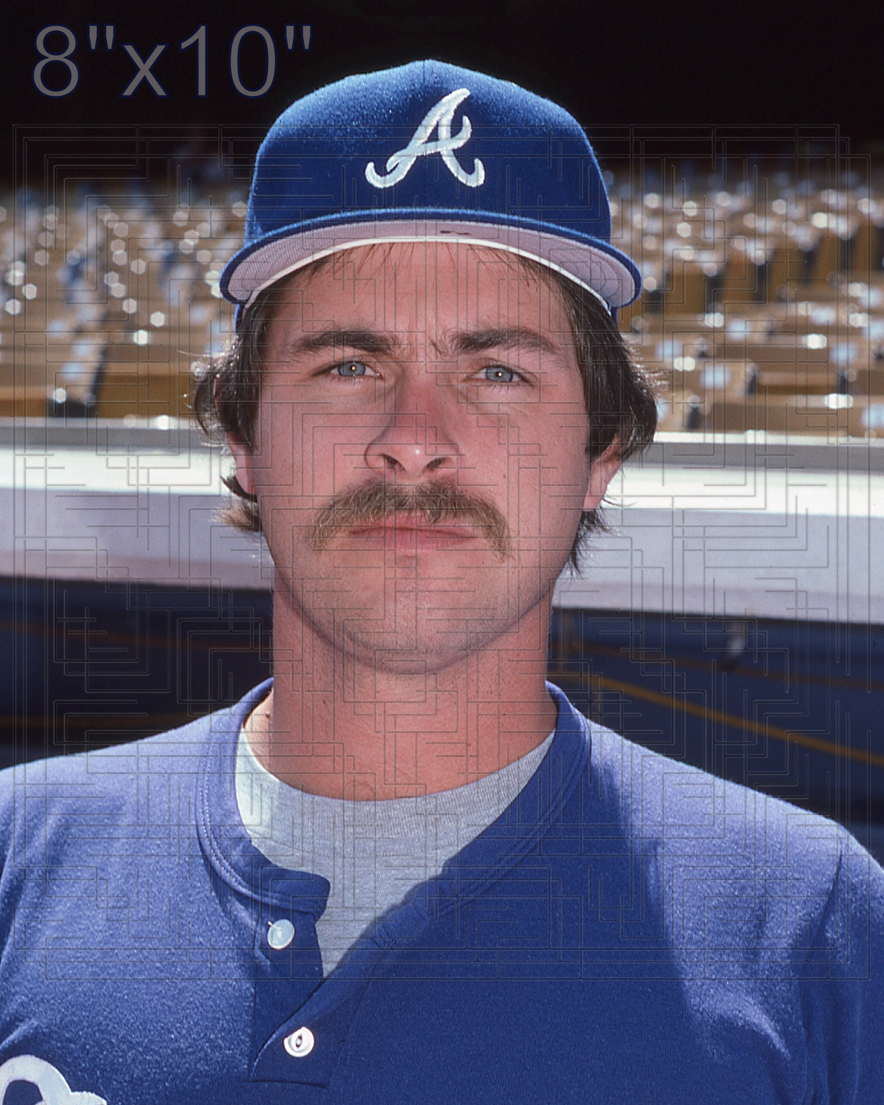 Steve Shields - 1985 Atlanta Braves - choose a size & style
