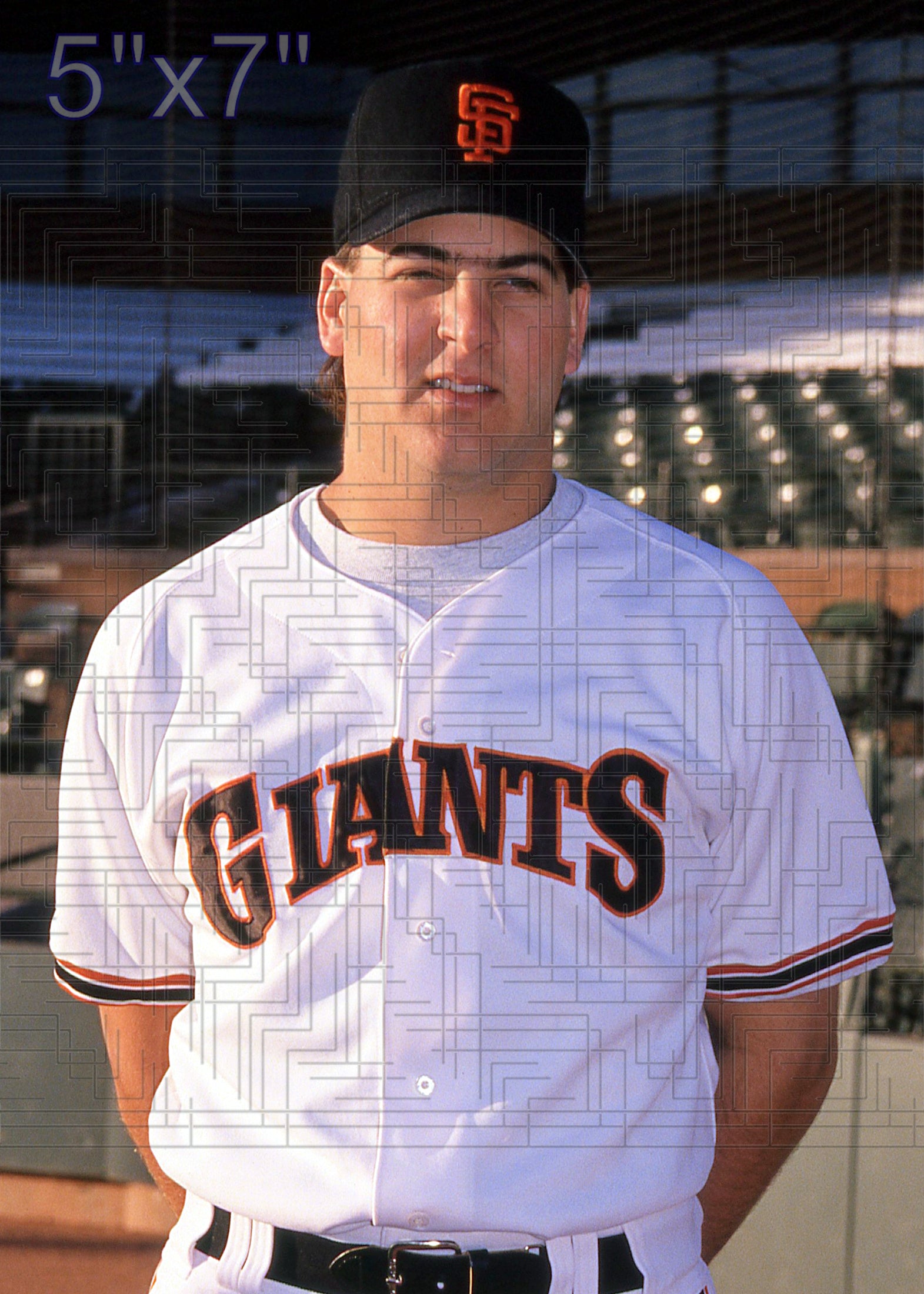 Steve Soderstrom - 1996 San Francisco Giants - choose a size & style