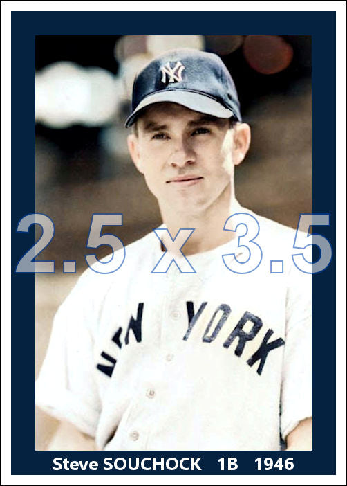 Steve Souchock - 1946 New York Yankees - choose a size & style