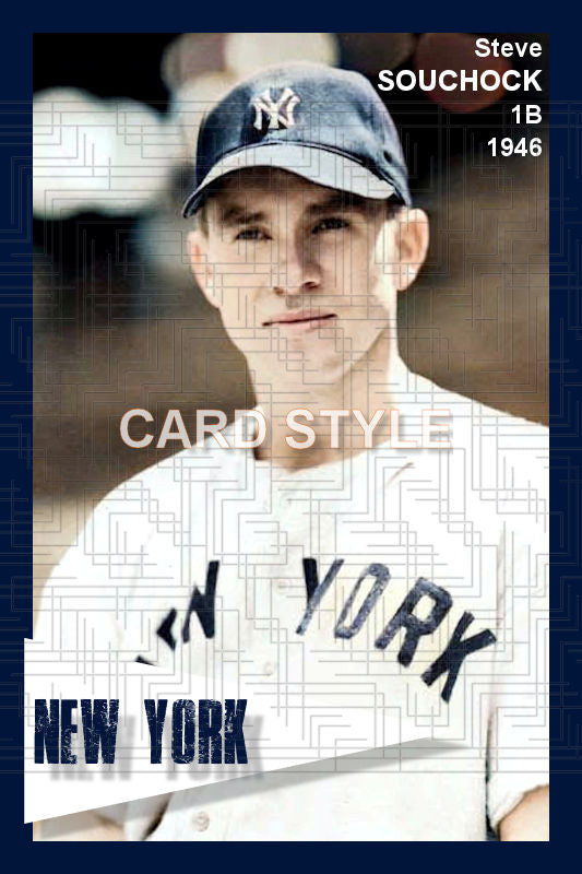 Steve Souchock - 1946 New York Yankees - choose a size & style