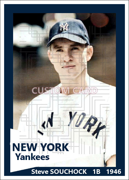 Steve Souchock - 1946 New York Yankees - choose a size & style