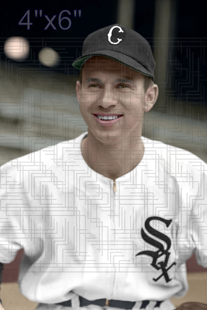 Steve Souchock - 1949 Chicago White  Sox- choose a size & style