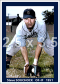 Steve Souchock - 1951 Detroit Tigers- choose a size & style