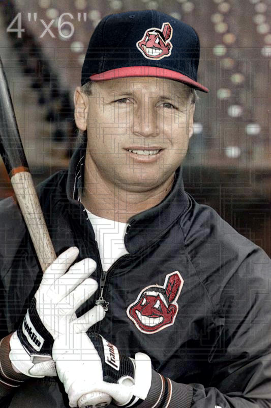 Steve Springer - 1990 Cleveland Indians - choose a size & style