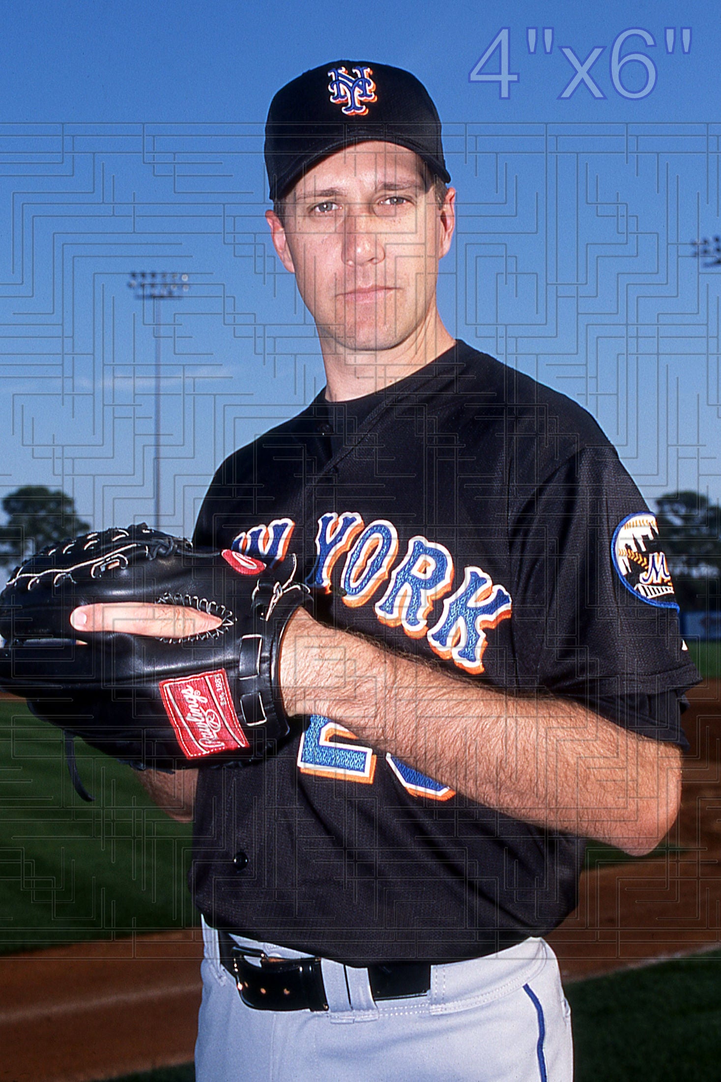 Steve Trachsel - 2002 New York Mets - choose a size & style
