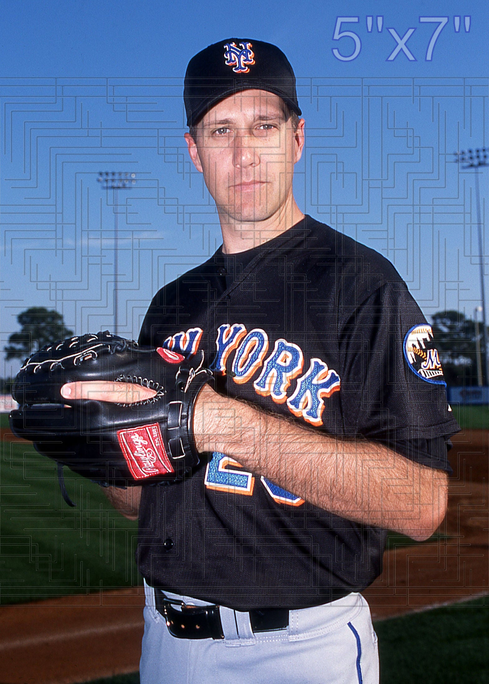 Steve Trachsel - 2002 New York Mets - choose a size & style