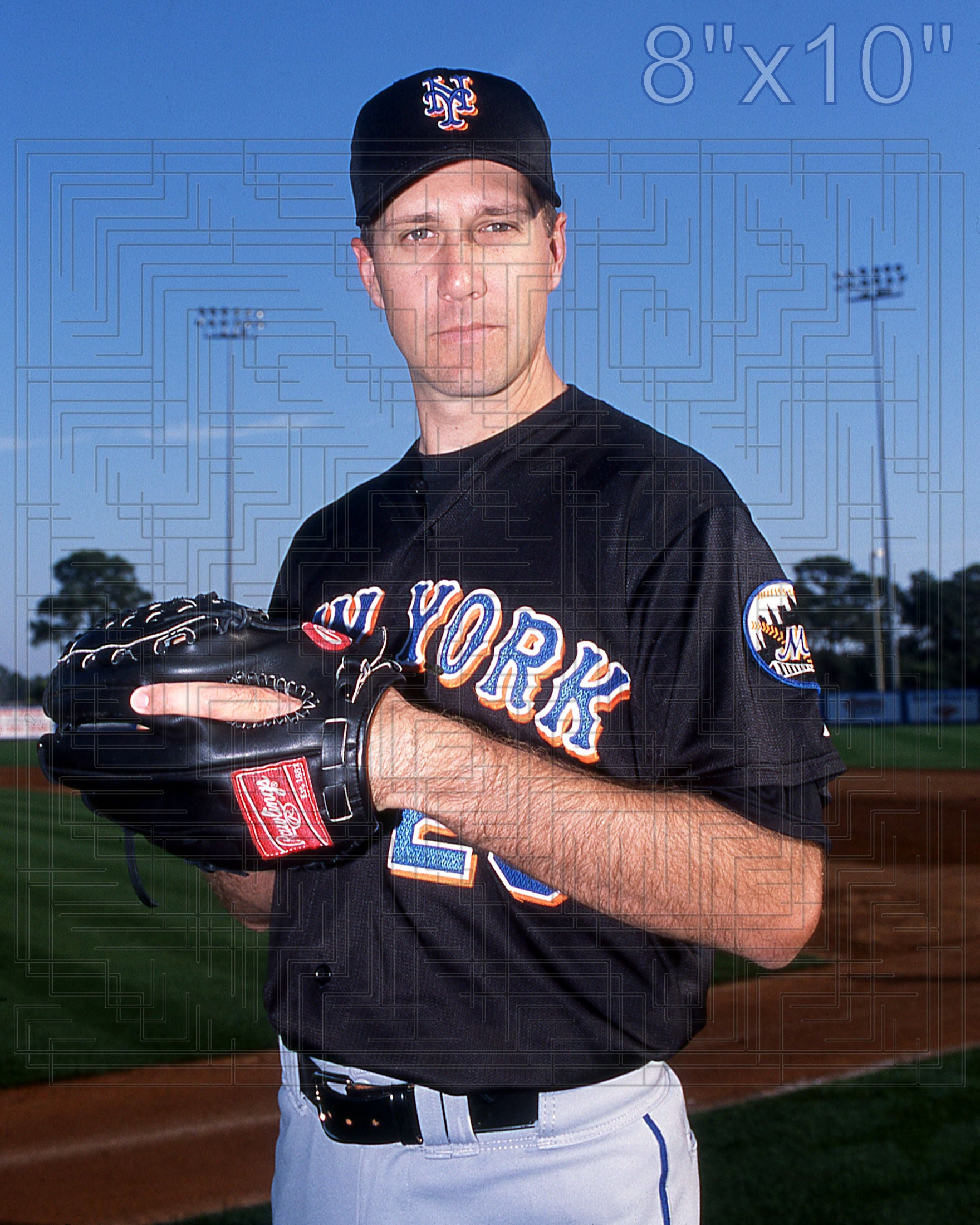 Steve Trachsel - 2002 New York Mets - choose a size & style