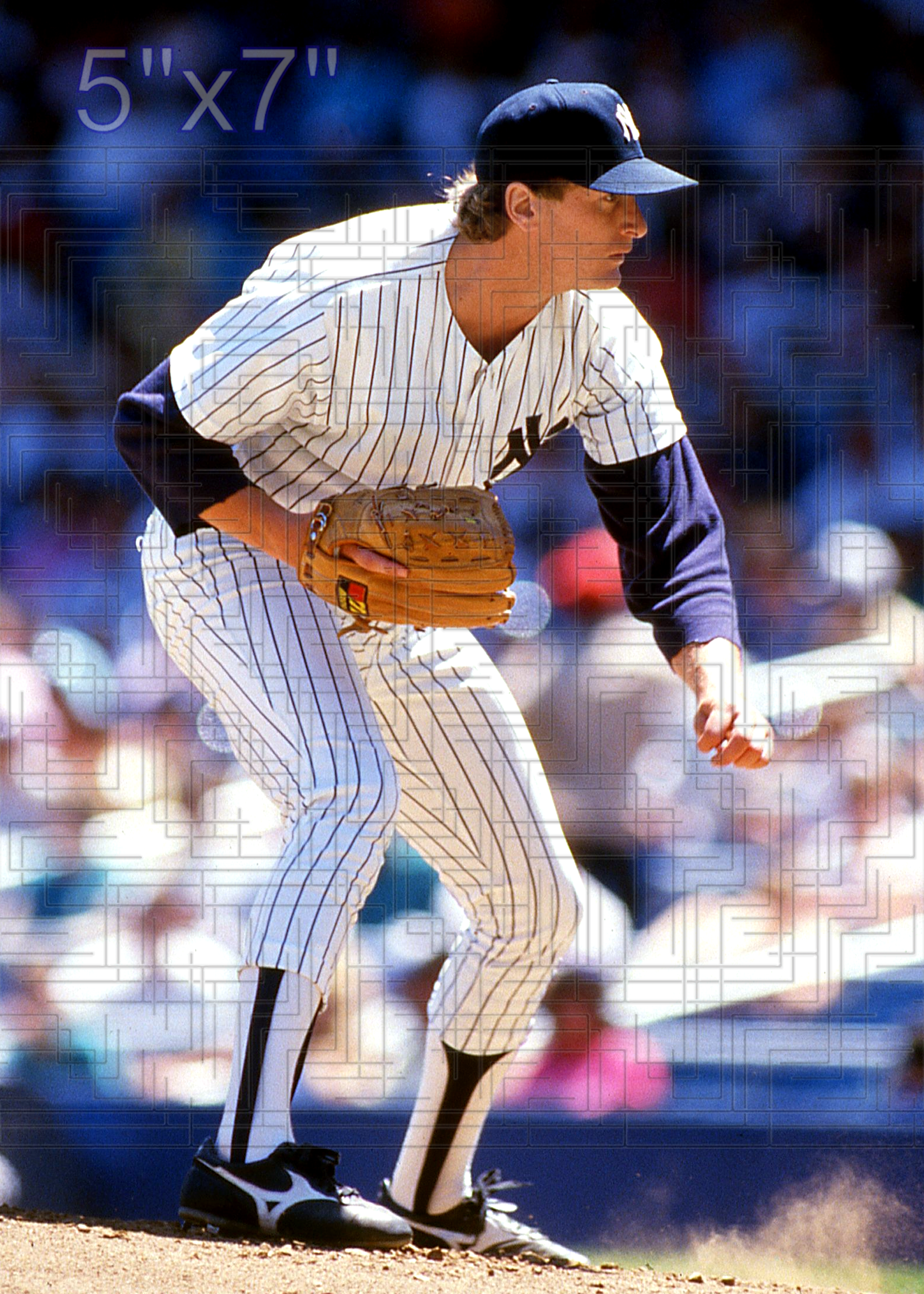 Steve Trout - 1987 New York Yankees - choose a size & style