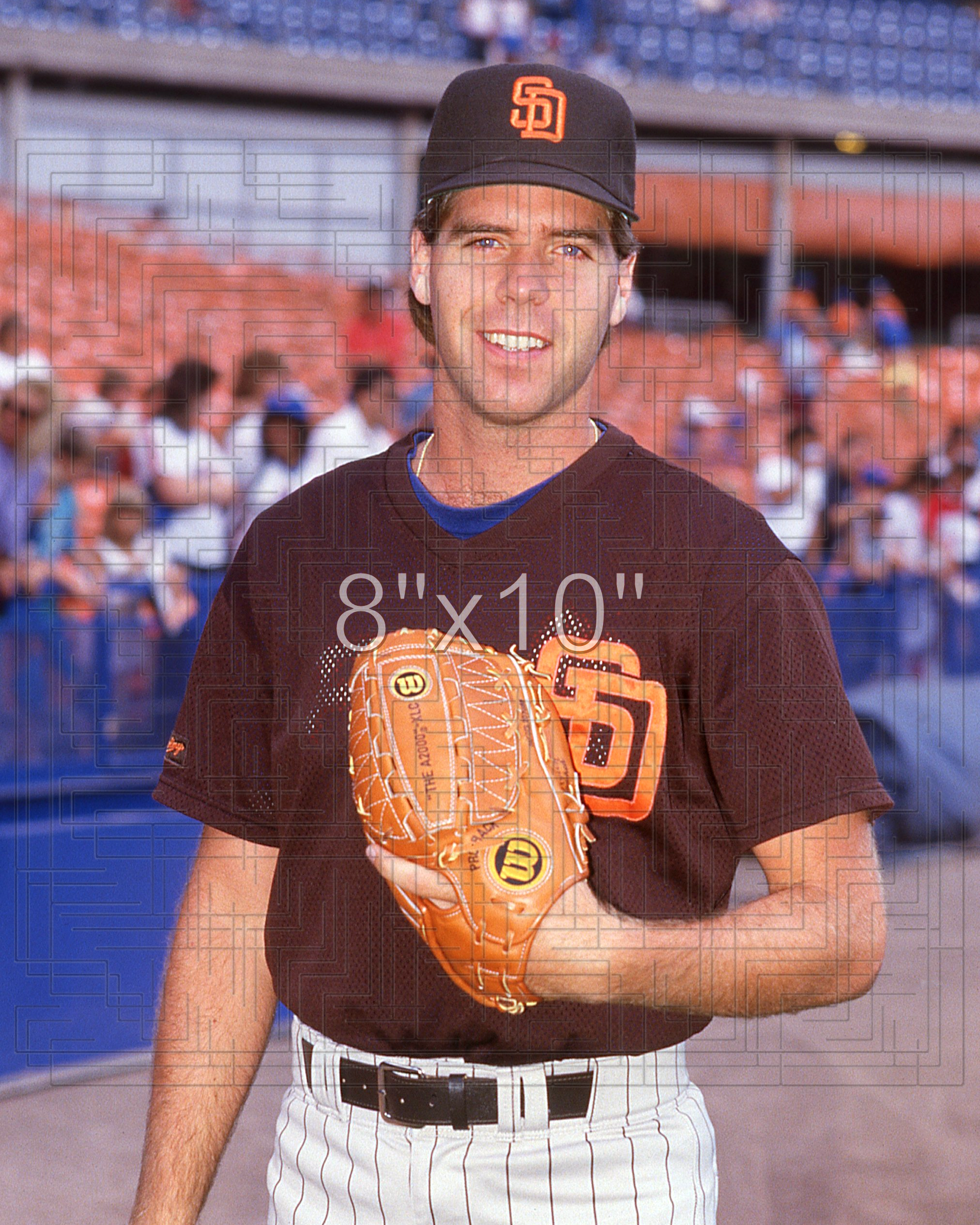 Storm Davis - 1987 San Diego Padres - choose a size & style