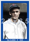 Stu Clarke - 1929 Pittsburgh Pirates - choose a size & style