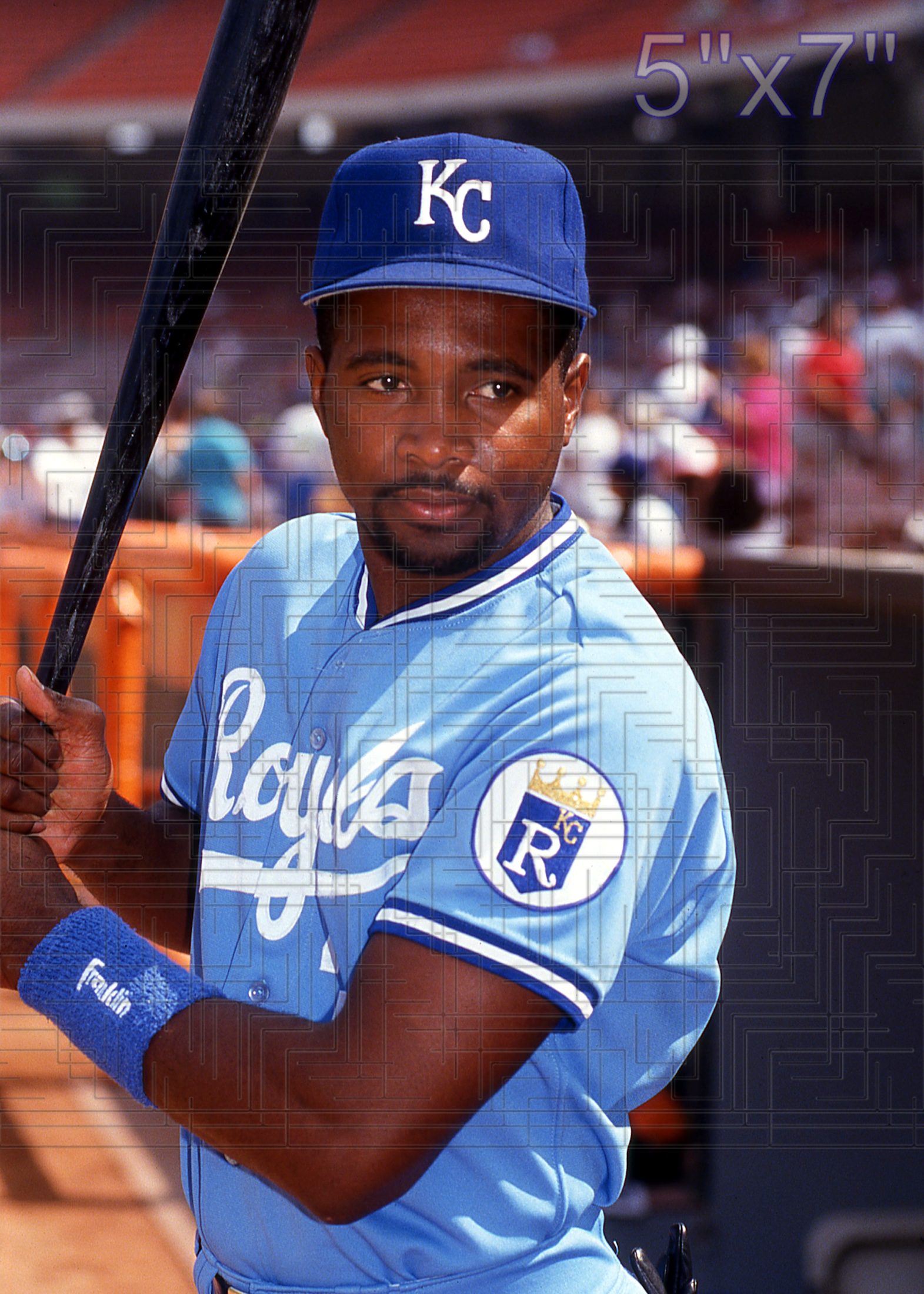Stu Cole - 1991 Kansas City Royals - choose a size & style