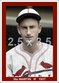 Stu Martin - 1937 St. Louis Cardinals - choose a size & style