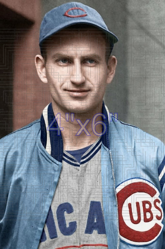 Stu Martin - 1943 Chicago Cubs - choose a size & style