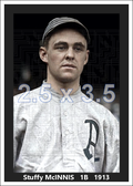 Stuffy McInnis - 1913 Philadelphia Athletics - choose a size & style