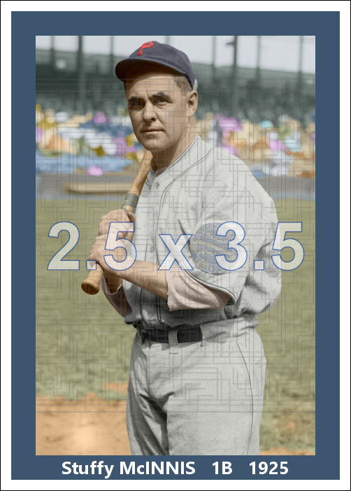 Stuffy McInnis - 1925 Pittsburgh Pirates - choose a size & style