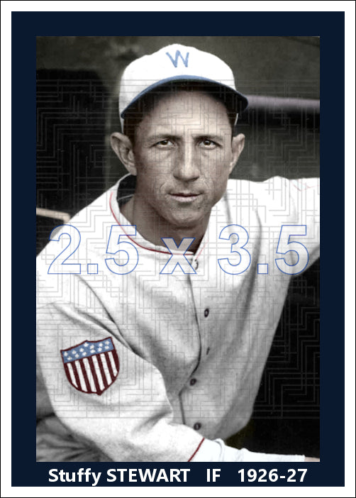 Stuffy Stewart - 1926-17 Washington Senators - choose a size & style