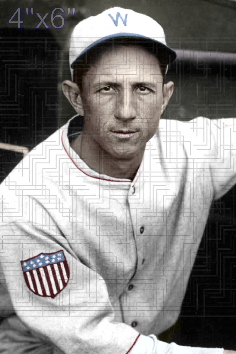 Stuffy Stewart - 1926-17 Washington Senators - choose a size & style