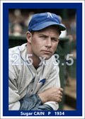 Sugar Cain - 1934 Philadelphia Athletics - choose a size & style