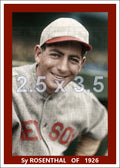 Sy Rosenthal - 1926 Boston Red Sox - choose a size & style