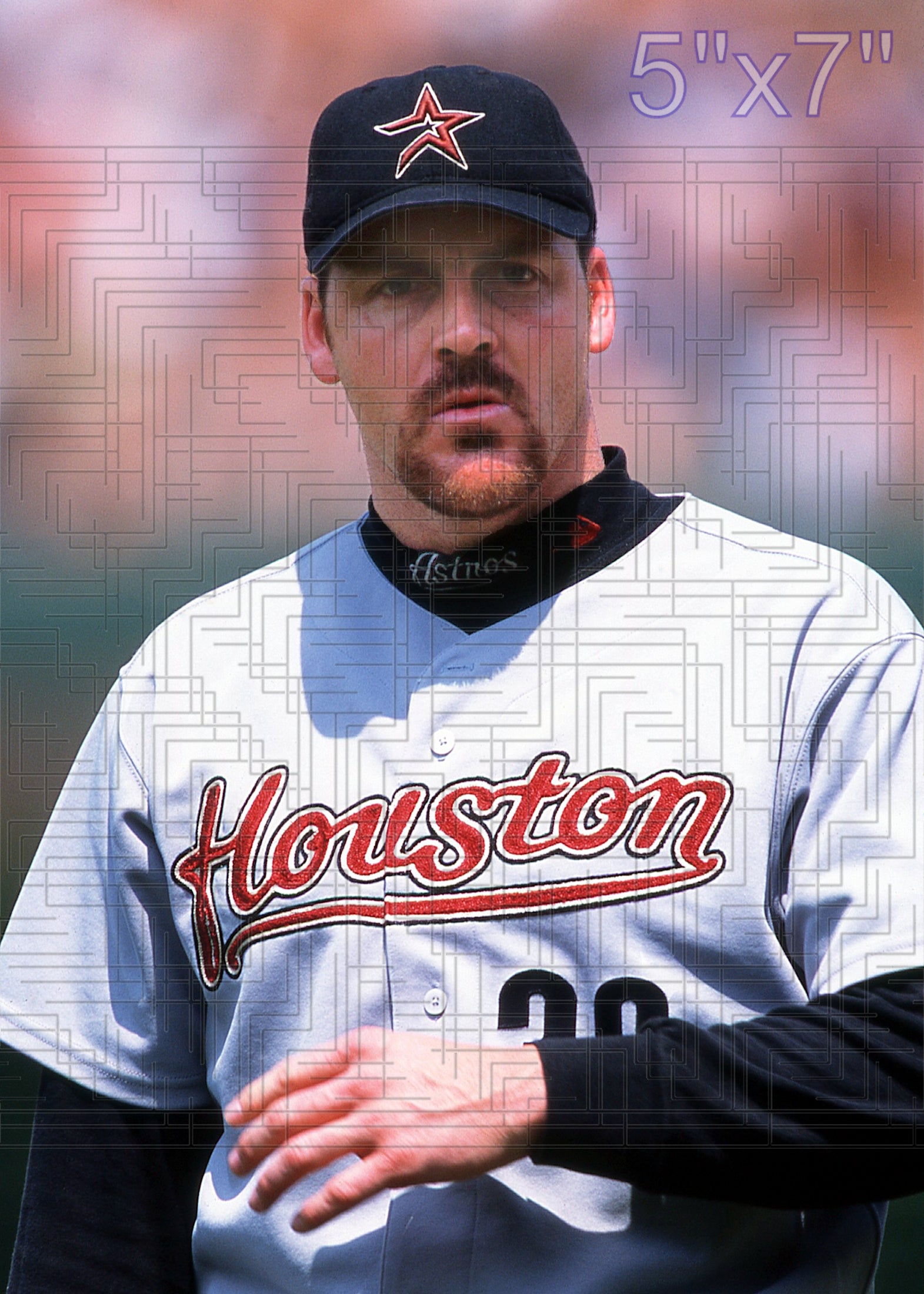 T.J. Mathews - 2002 Houston Astros - choose a size & style