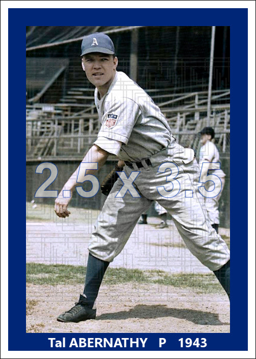 Tal Abernathy - 1943 Philadelphia Athletics - choose a size & style