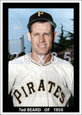 Ted Beard - 1950 Pittsburgh Pirates - choose a size & style