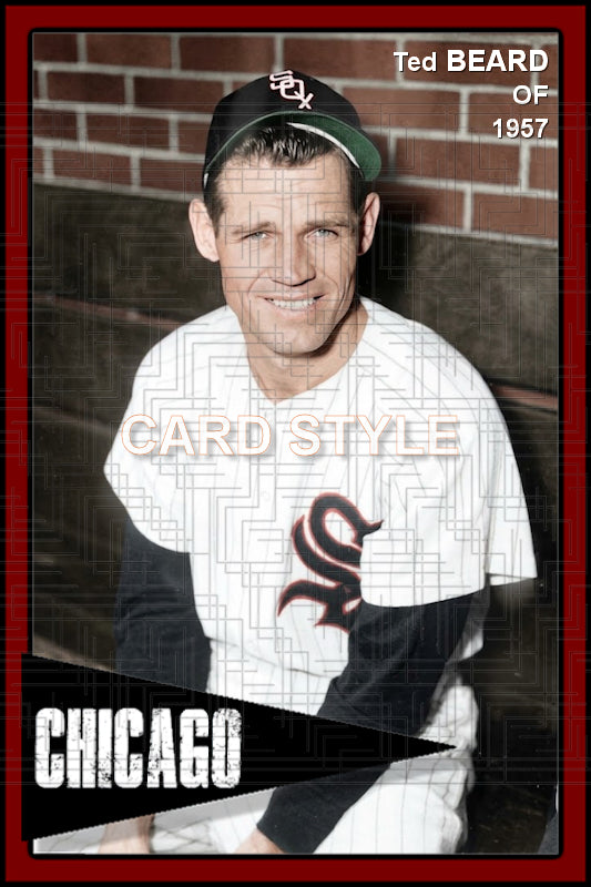 Ted Beard - 1957 Chicago White Sox - choose a size & style