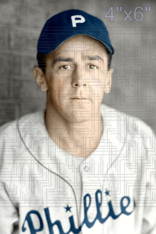 Ted Cieslak - 1944 Philadelphia Phillies - choose a size & style