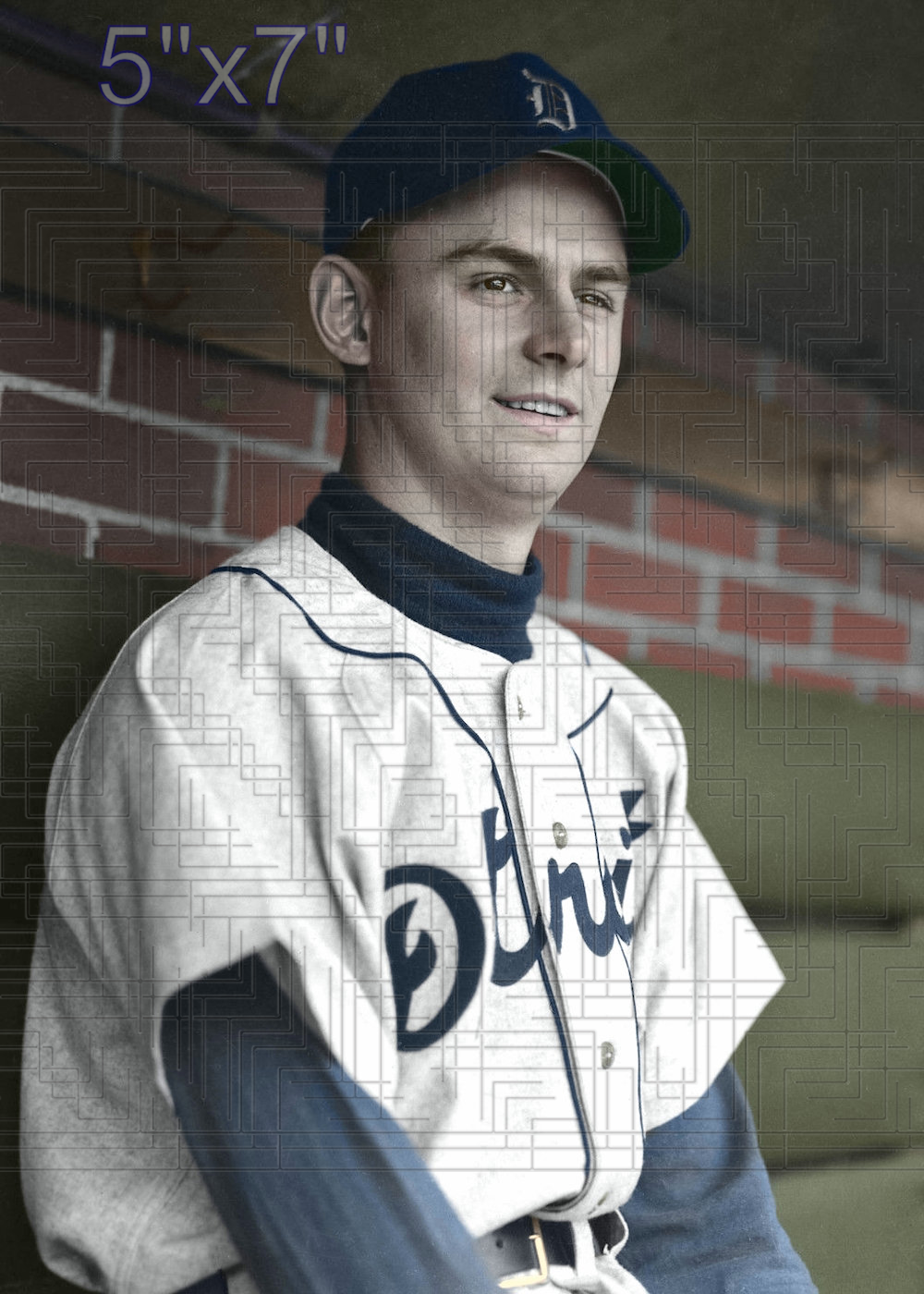 Ted Gray - 1946 Detroit Tigers - choose a size & style