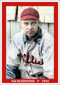 Ted Kleinhans - 1934 Philadelphia Phillies - choose a size & style