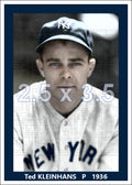 Ted Kleinhans - 1936 New York Yankees - choose a size & style