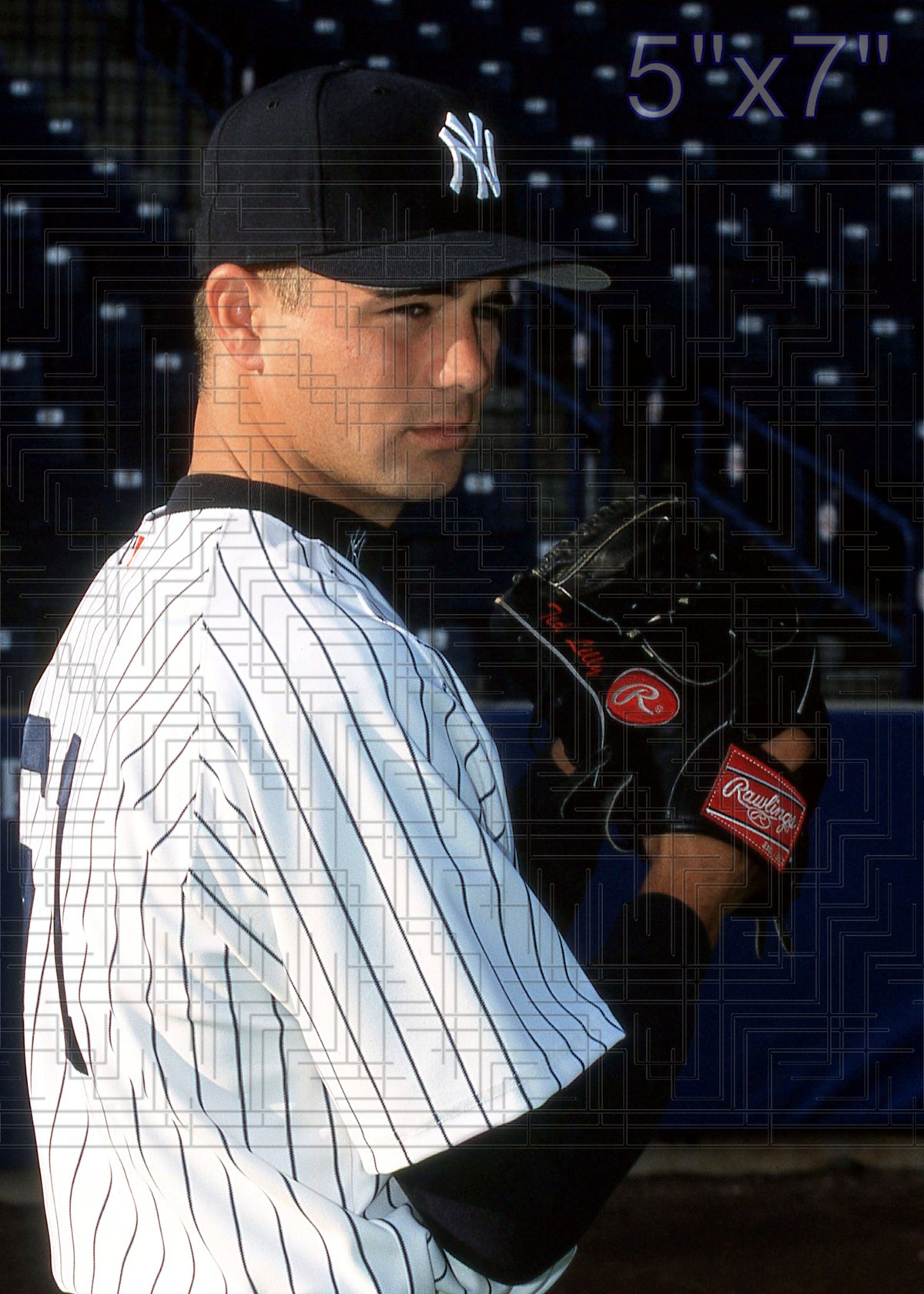 Ted Lilly - 2002 New York Yankees - pose A - choose a size & style