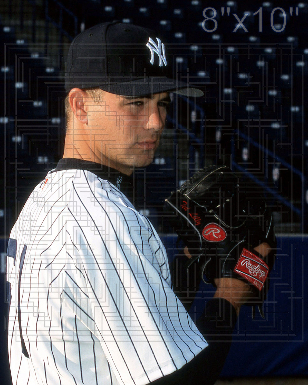 Ted Lilly - 2002 New York Yankees - pose A - choose a size & style