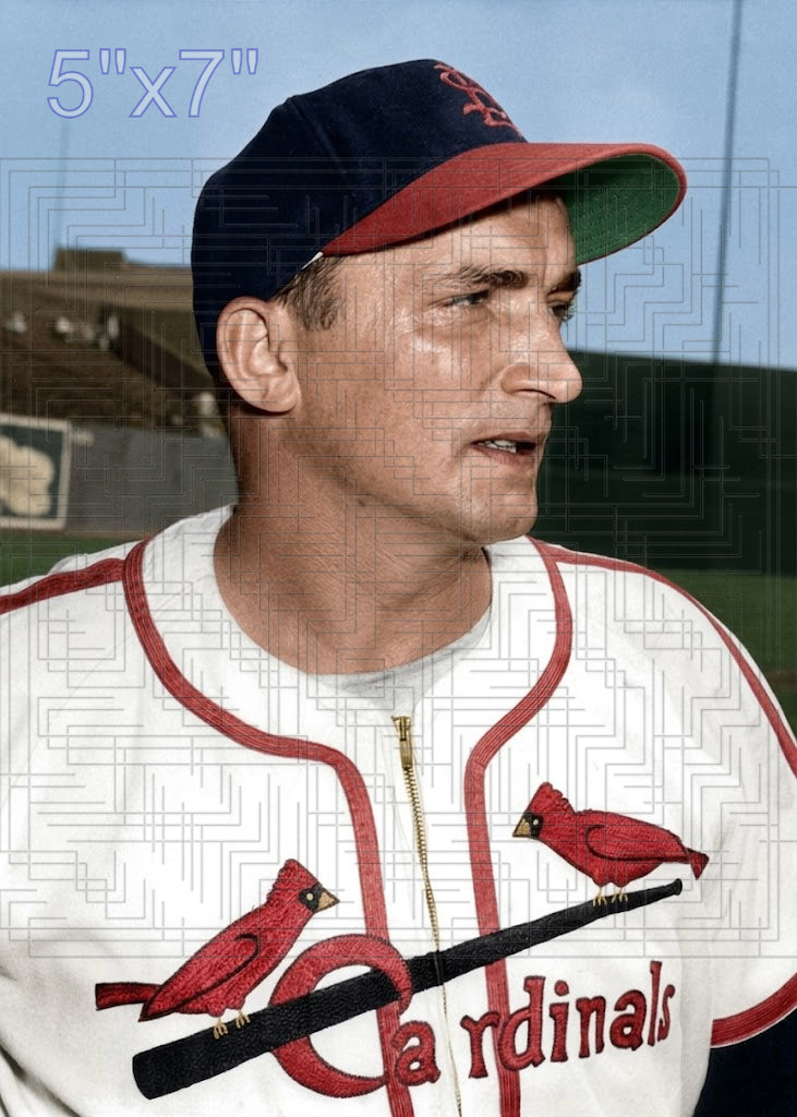 Ted Wilks - 1948 St. Louis Cardinals - choose a size & style