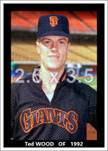 Ted Wood - 1992 San Francisco Giants - choose a size & style