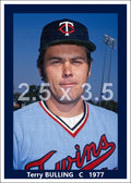 Terry Bulling - 1977 Minnesota Twins - choose a size & style