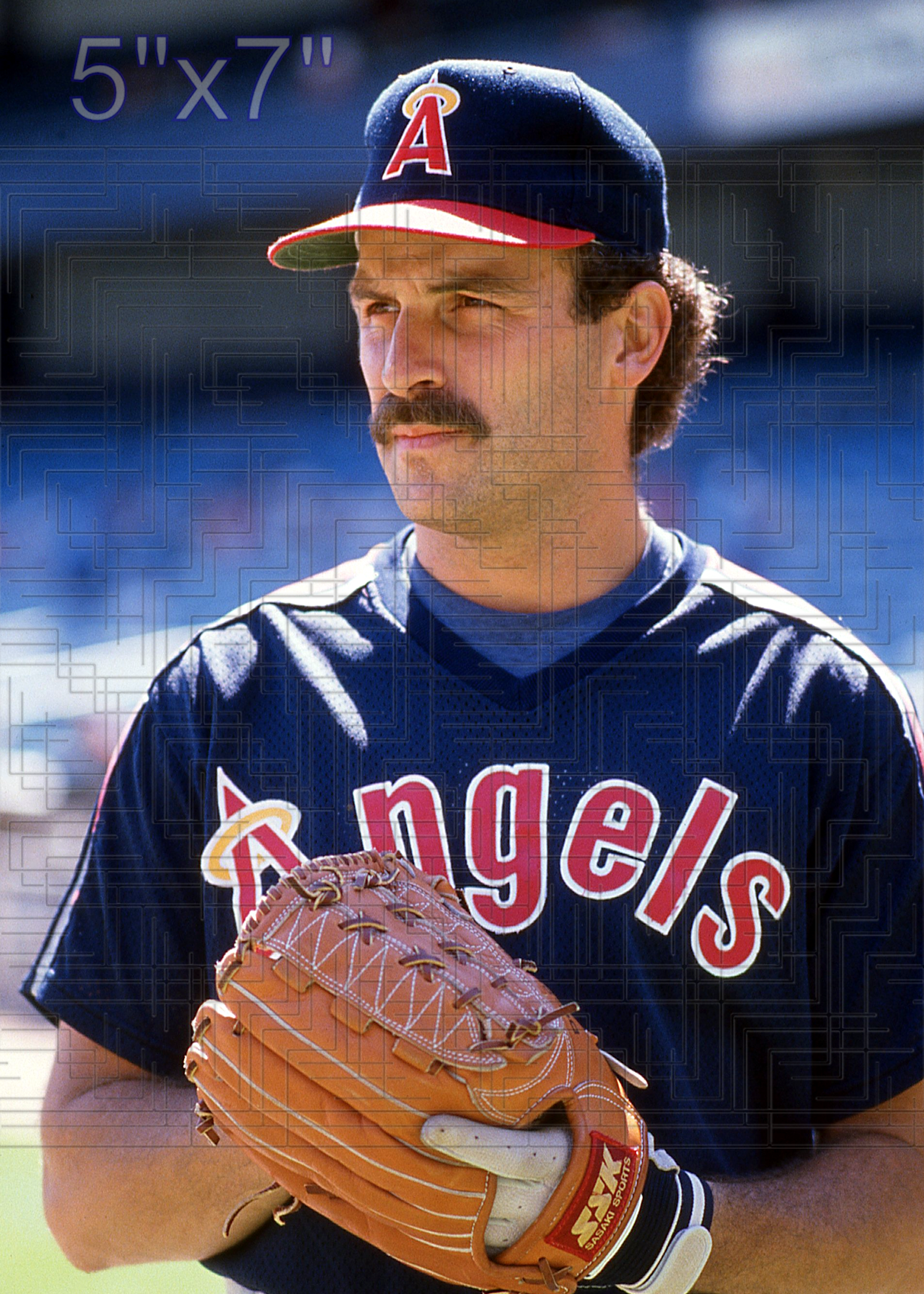Terry Clark - 1988 California Angels - choose a size & style