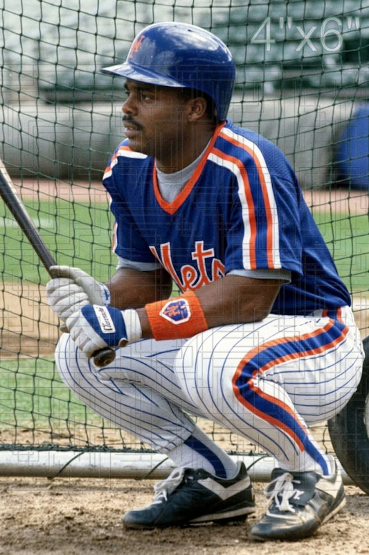 Terry McDaniel - 1991 New York Mets - choose a size & style