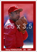 Terry Pendleton - 1997 Cincinnati Reds - choose a size & style