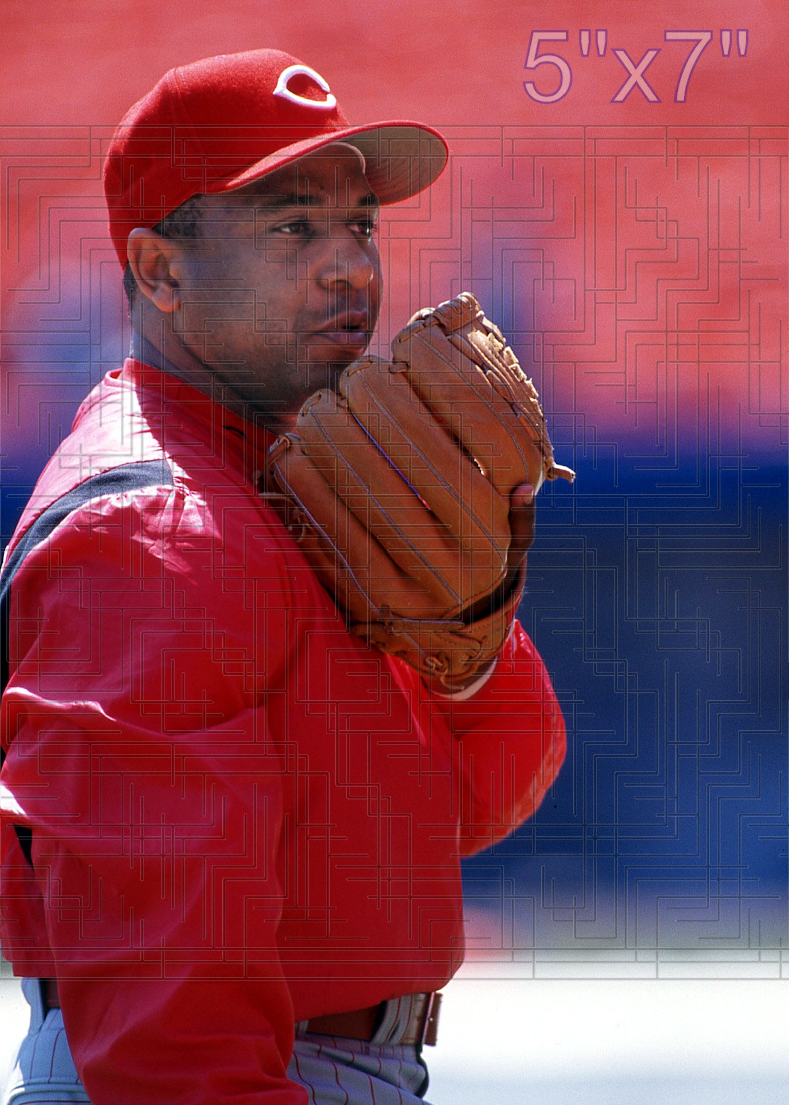 Terry Pendleton - 1997 Cincinnati Reds - choose a size & style