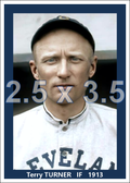 Terry Turner - 1913 Cleveland Naps - choose a size & style