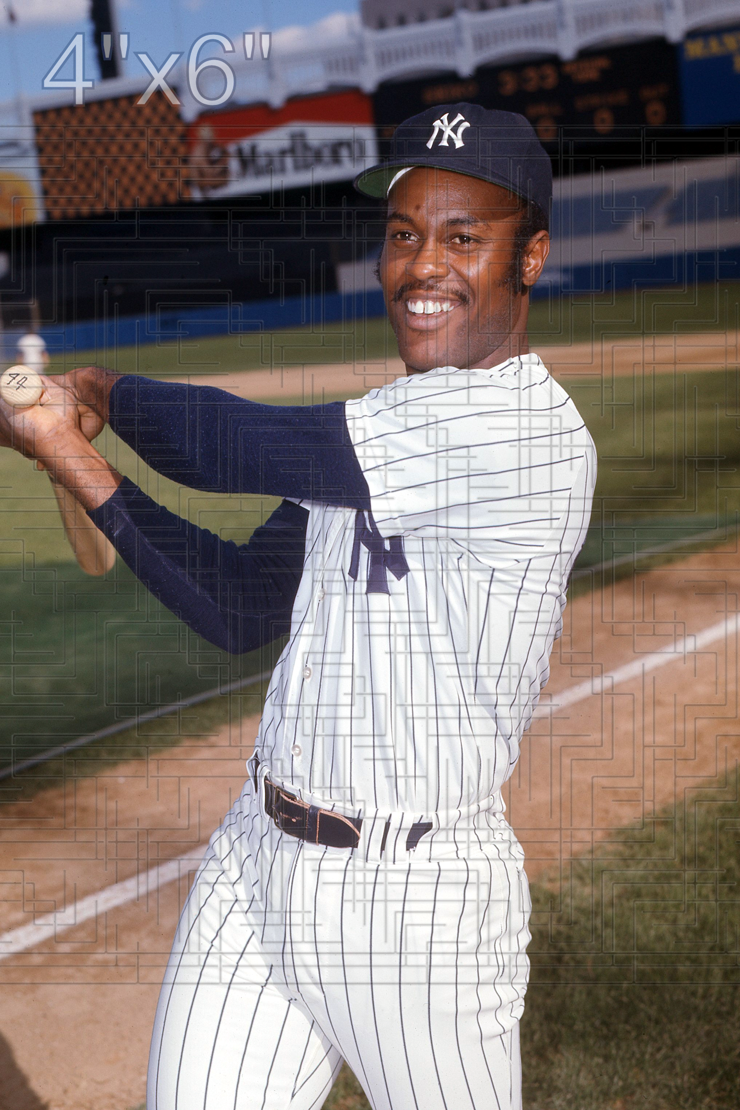 Terry Whitfield - 1976 New York Yankees - choose a size & style