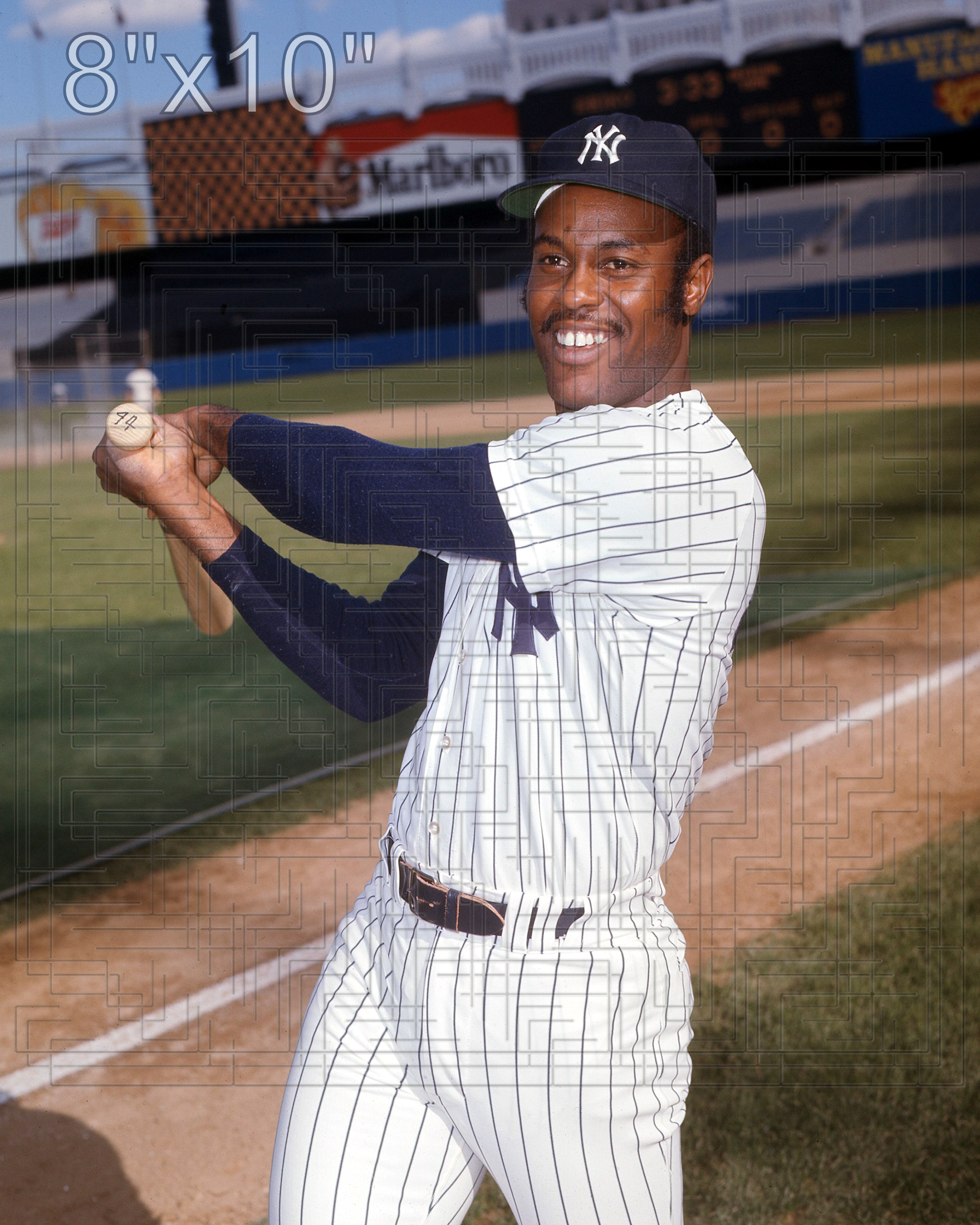 Terry Whitfield - 1976 New York Yankees - choose a size & style