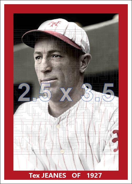 Tex Jeanes - 1927 New York Giants - choose a size & style
