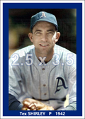 Tex Shirley - 1942 Philadelphia Athletics - choose a size & style