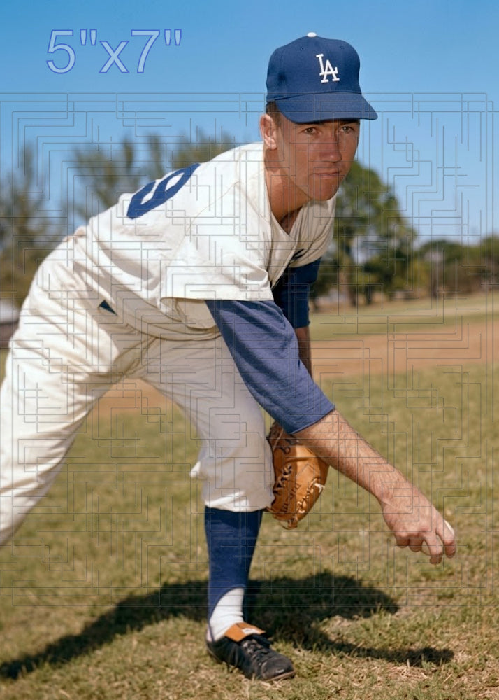 Thad Tillotson - 1962 Los Angeles Dodgers - choose a size & style